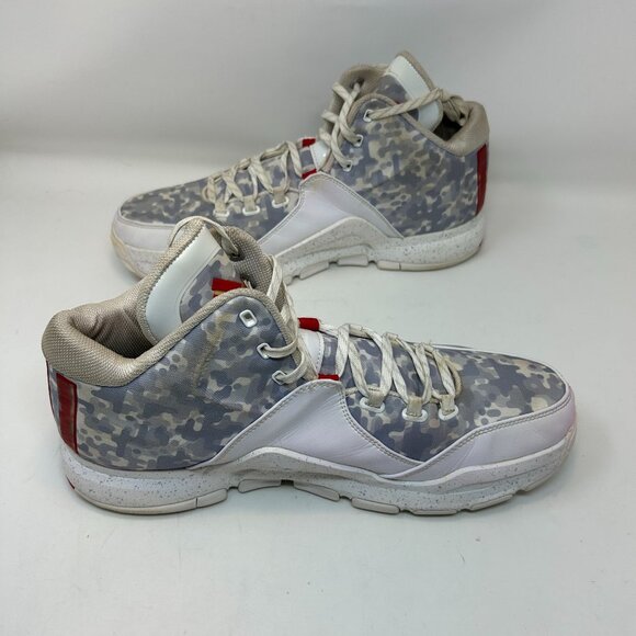 Adidas J Wall 2 Home Basketball Shoes Gray/White Mens Size 13 - Picture 7 of 10